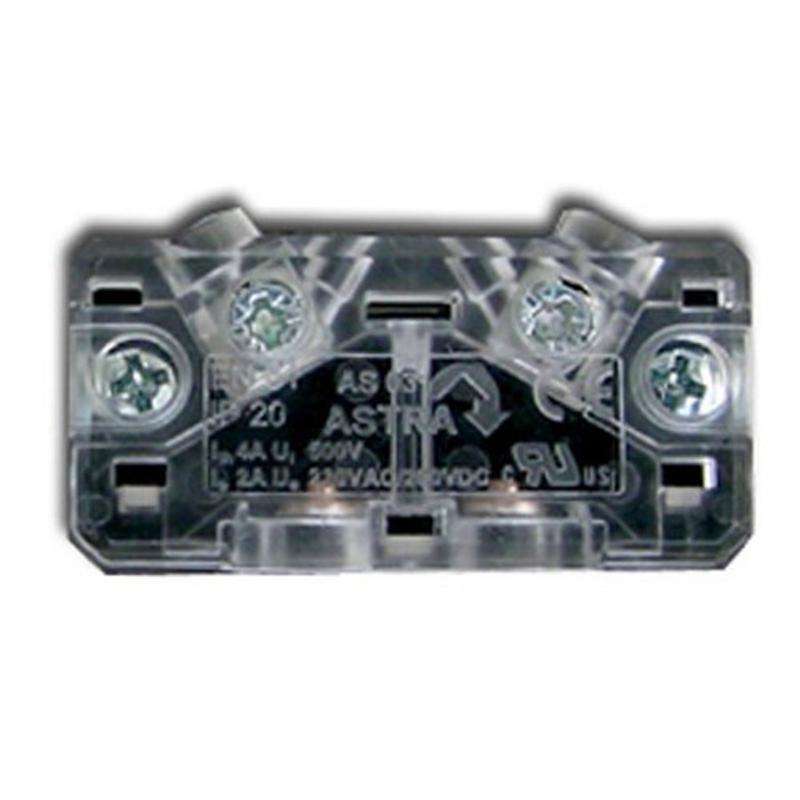 BL-E073AAKX01 | 2x IP20 switch AS 03 with integrated thread forming screws, suitable for car door
